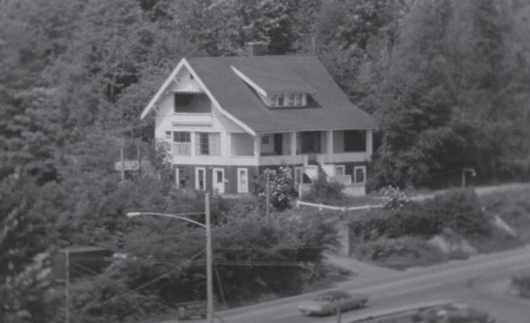 Historic Image of the Stonehurst residence prior to development of surrounding lands.