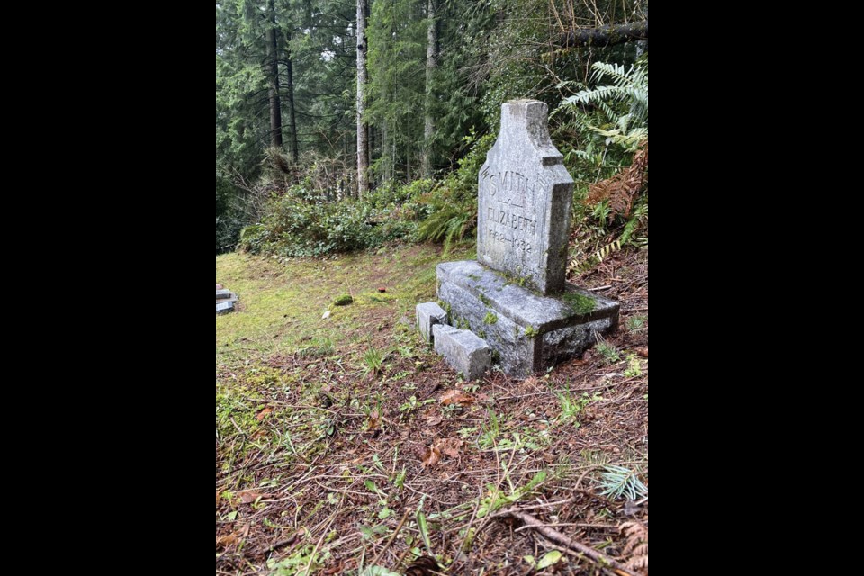 Grave at Elphinstone.