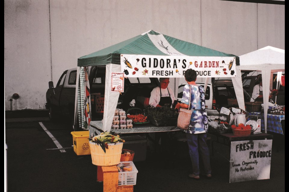 Farmers' market when it was at Raven's Cry. 