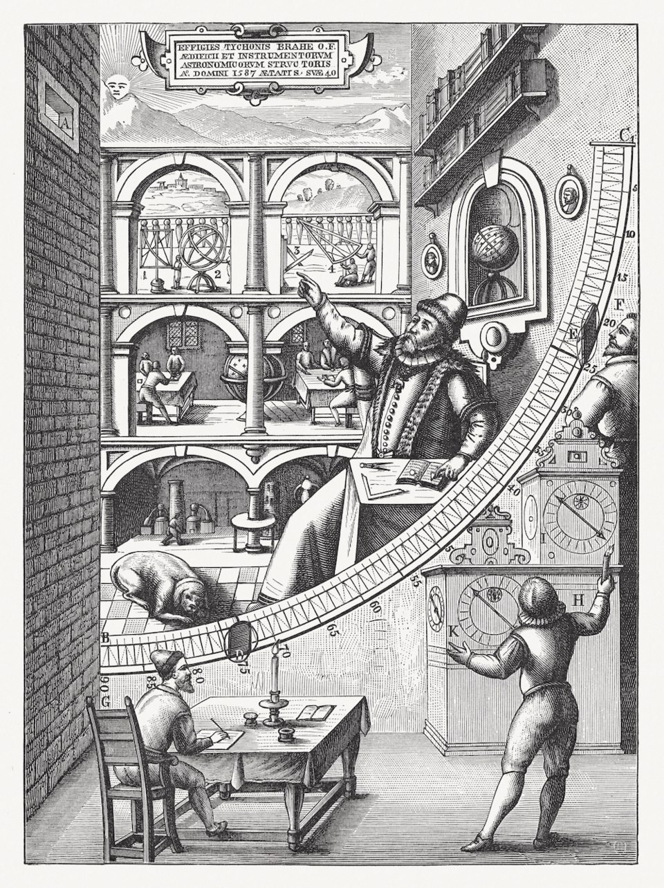 tycho-brahes-large-mural-quadrant-1598-wood-engraving-published-1897-stock-illustration