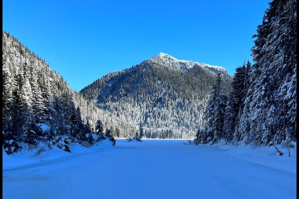 Chapman Lake as seen Dec. 1, 2022. 