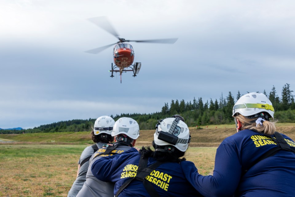 Local SAR teams responded to three heat-related callouts this weekend, one of which required helicopter assistance. 