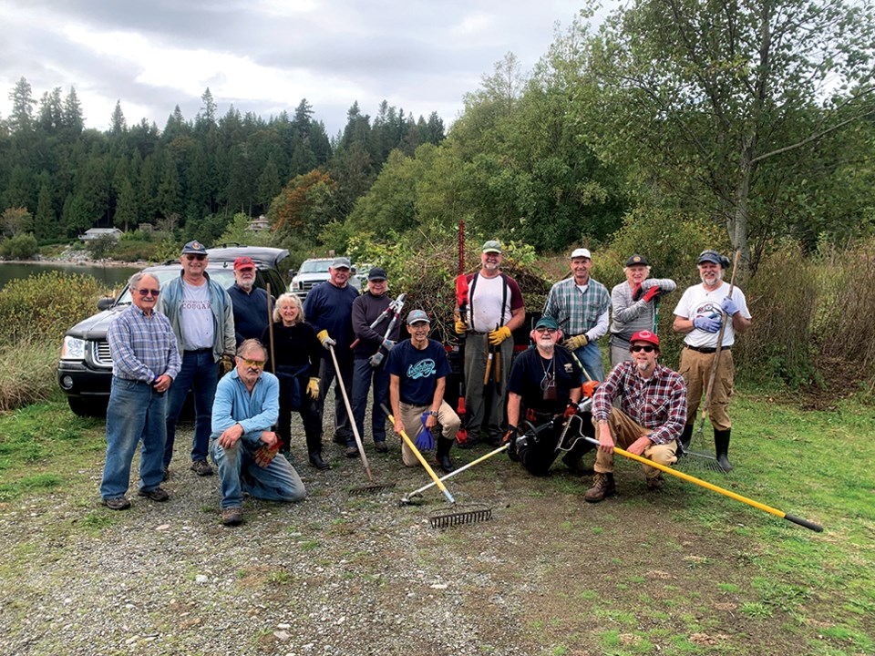 C.Berm cleanup