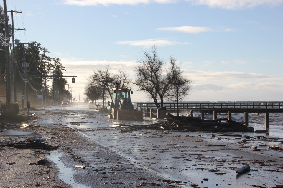 Davis Bay Jan 7 flood