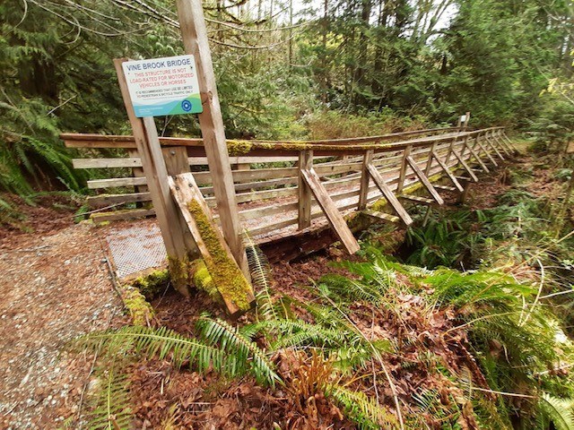 Vine Brook Bridge was officially closed for repairs on Nov. 10, 2022. 