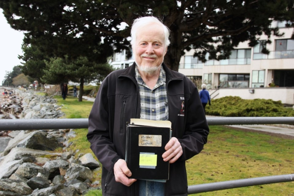 Long-time volunteer Patrick Mark is spearheading the Tetrahedron Outdoor Club's digitization project.