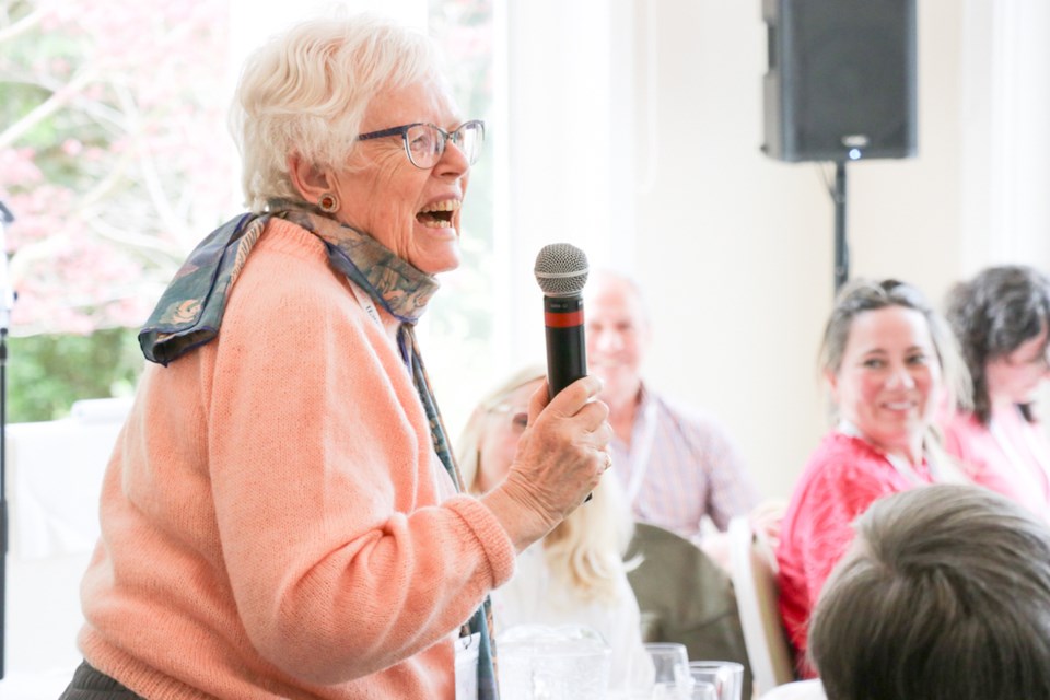 50 Women for SCCSS honourary chair Sue Jackel says she lives in the apartment block next door to the project. "We're going to have two years of dust and dirt, but I'm really looking forward to the ribbon cutting ceremony," she told the crowd. 