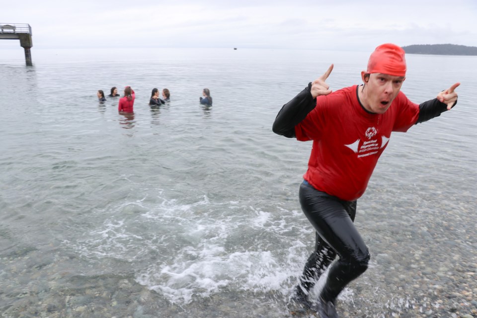 Special Olympics athlete reporter Mike Oswald 