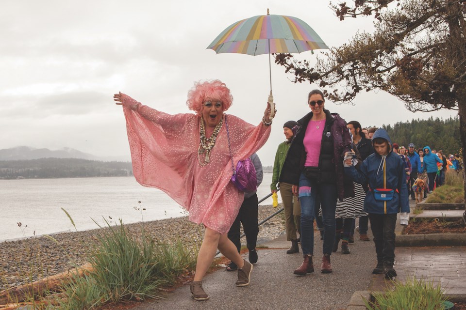 A. Conni Smudge at Pride Parade (credit Michael Gurney)