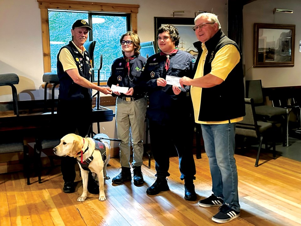 c-scout-cheque-presentation