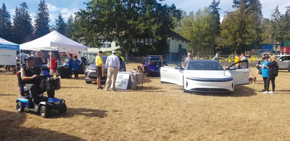 C. Electric vehicles a