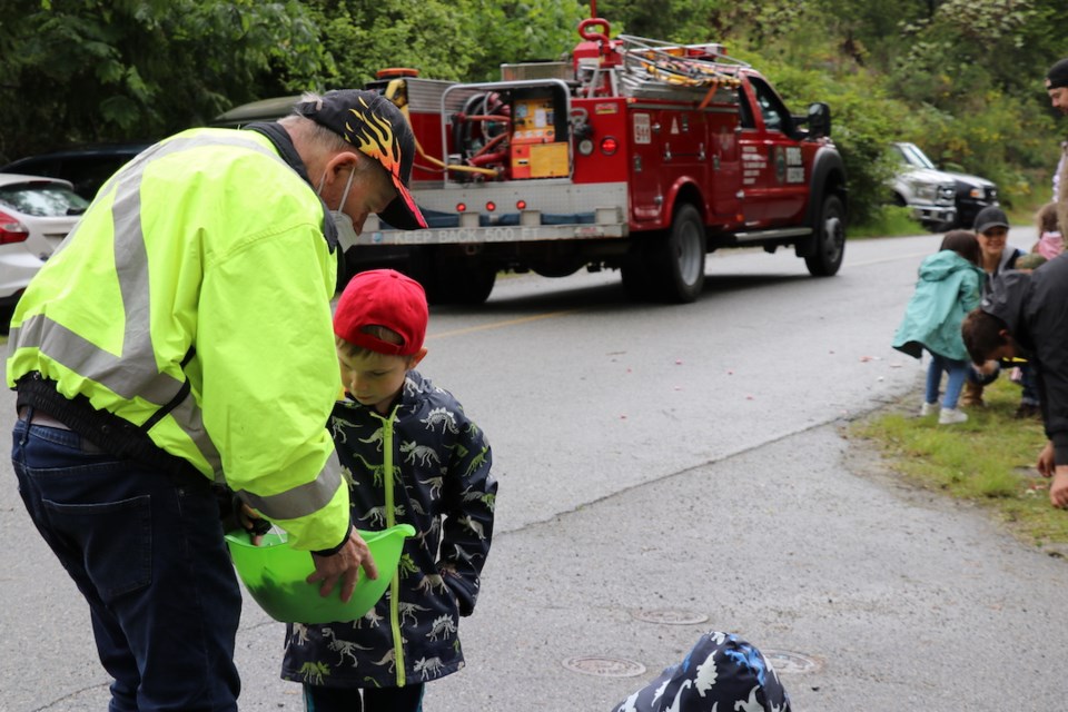 There was plenty of candy on hand as the young and young at heart celebrated Egmont Day.