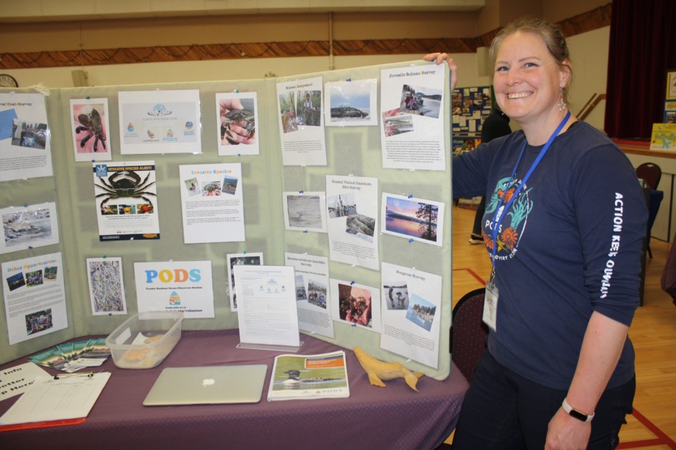 Jenn Blancard is involved with PODS, the Pender Harbour Ocean Discovery Station project.