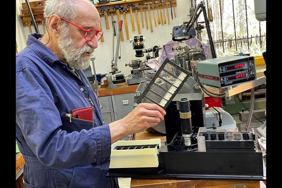 Pender Harbour's William Gelbart invented a slide scanner that automates scanning pap smears to provide faster results.