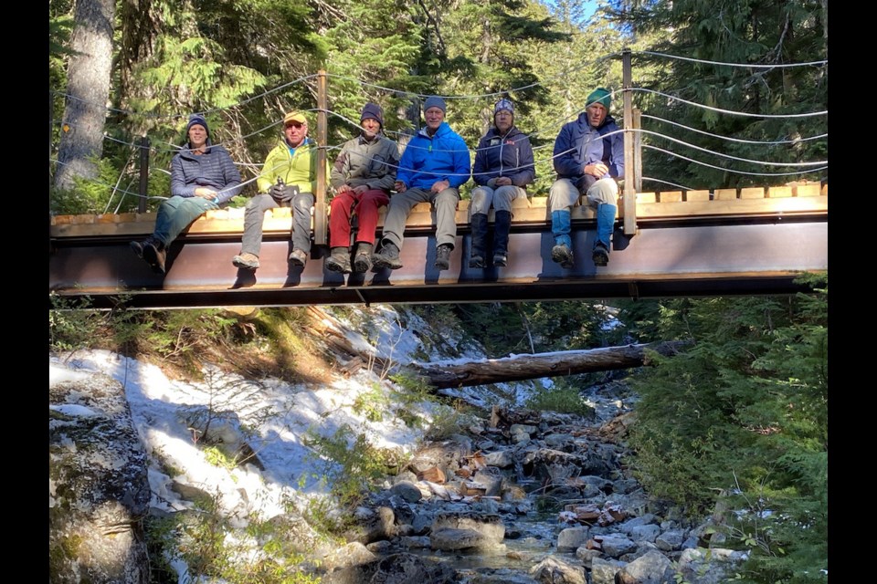 Planning for the new bridge began in 2019, but the project was waylaid by the pandemic. Now, volunteers have completed the bridge.