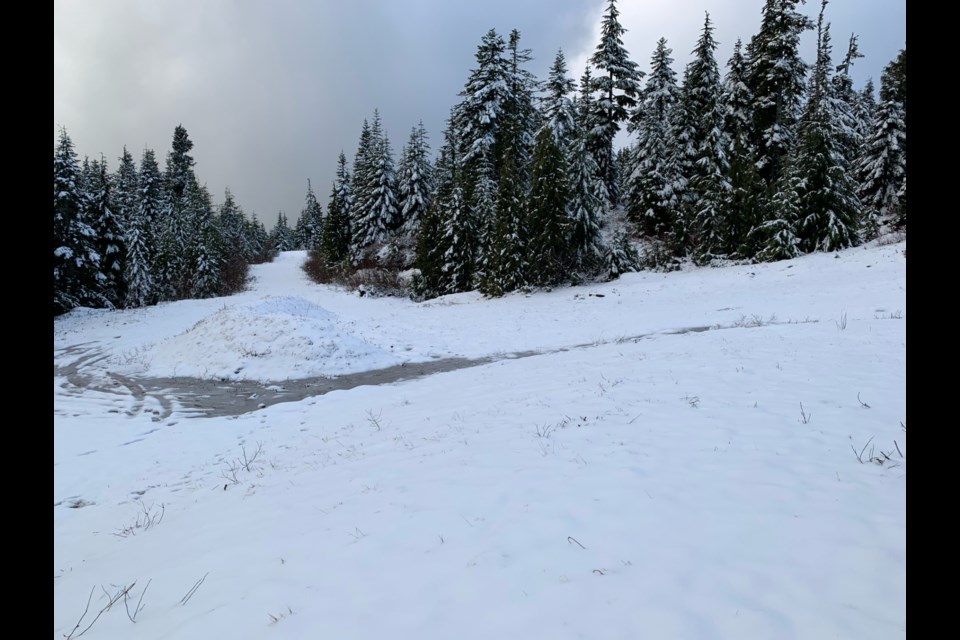 Dakota Ridge as of Jan. 4. Warm temperatures mean the small amount of snow that does fall often melts.