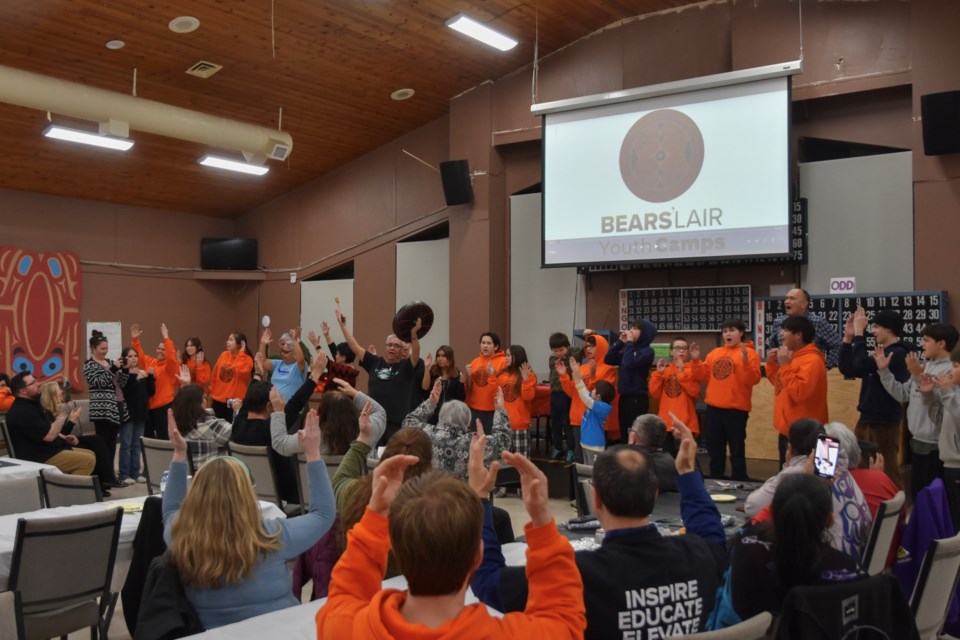 The camp wrapped up with a traditional song, mirroring the way it began. 