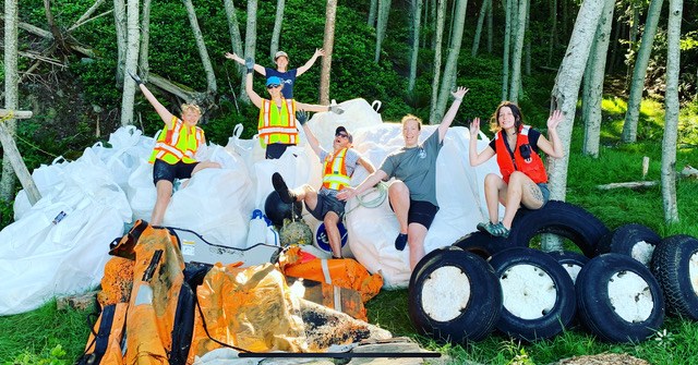 the Clean Coast Clean Waters initiative cleared 2 tonnes of marine debris from Sunshine Coast beaches.