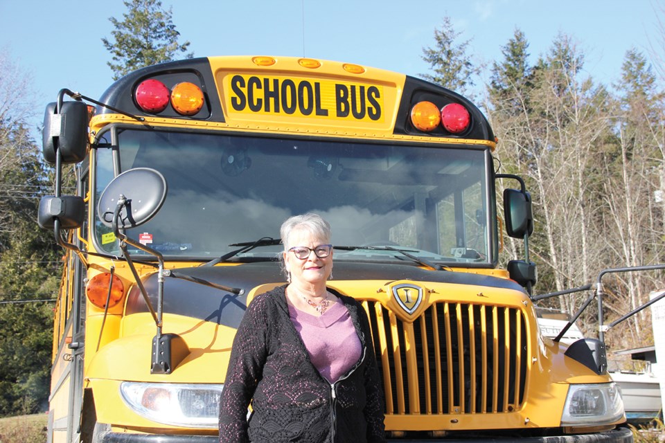 Haddock has driven generations of students in her school bus, including her own daughters and grandchildren. 
