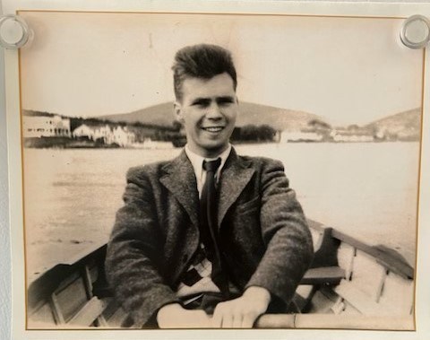 Alan Macpherson in his early life, his daughter, Janette said he was "a real character", reading poetry and speaking Latin throughout all his days.