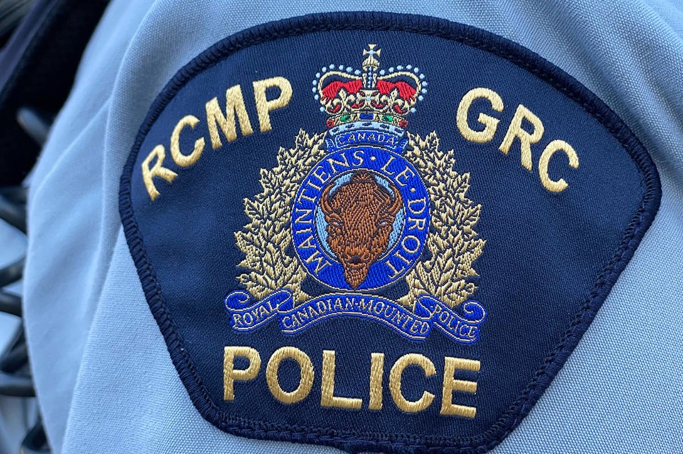 RCMP shoulder badge
