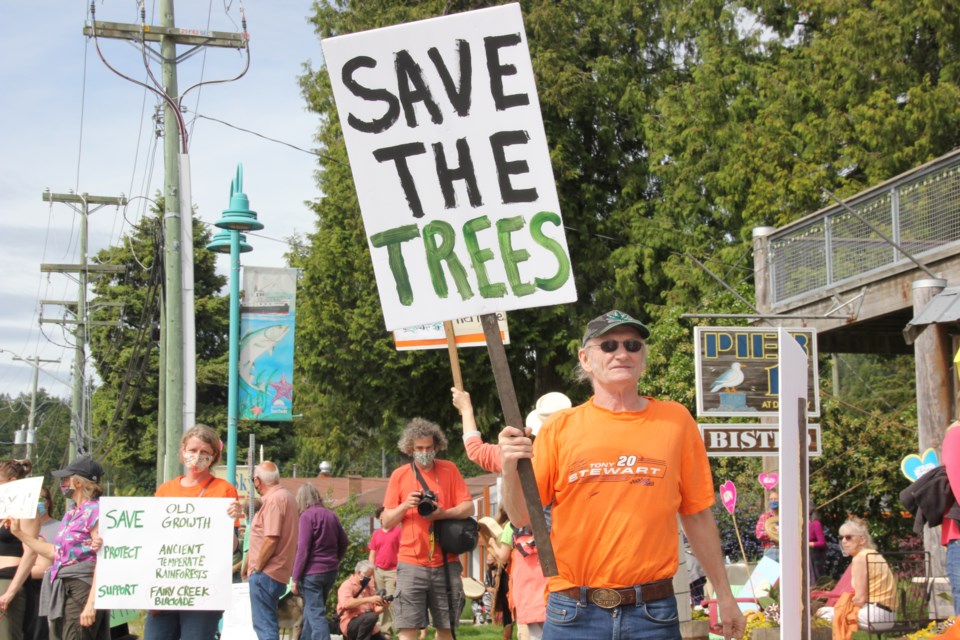 Davis Bay protest May 31