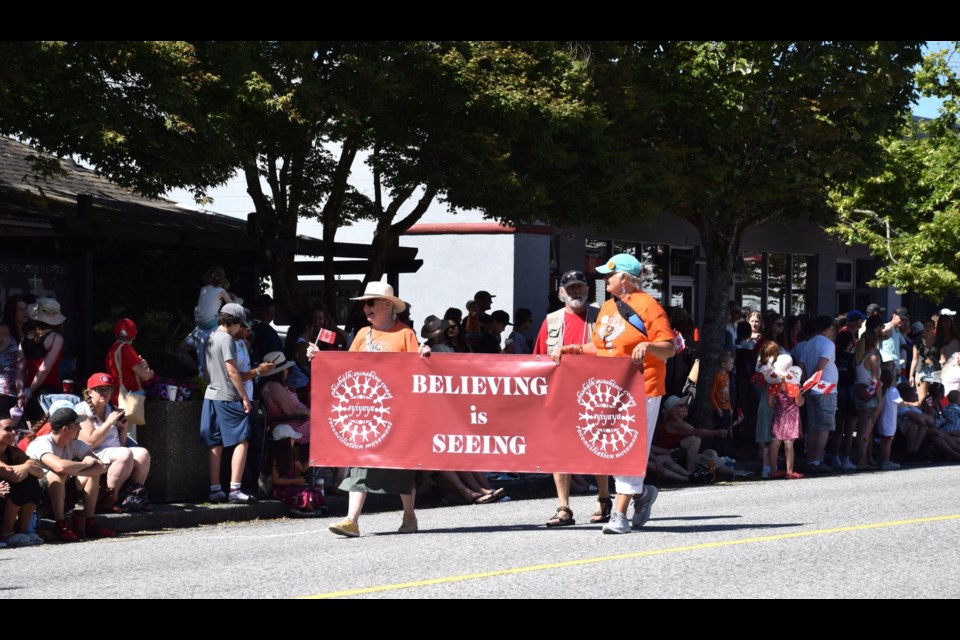 'Believing is seeing,' was the theme of the 2025 syíyaya Days in Sechelt, which included a Canada Day Parade. 