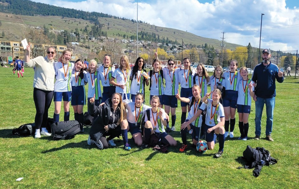 S. U14 girls' soccer gold