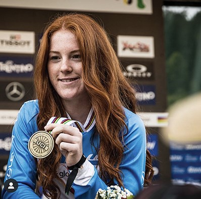 Gracey Hemstreet nabbed a bronze medal at her first world championship competition in late August. 