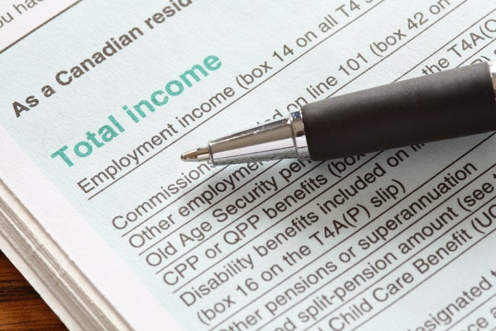 getty - tax return