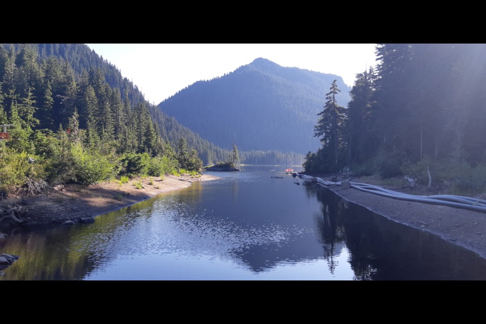 Chapman Lake, as seen on July 28.