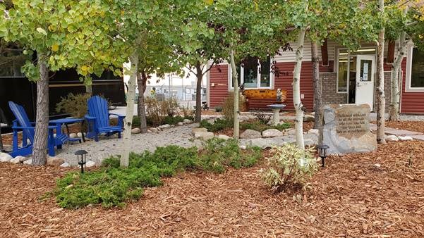 The Cochrane and Area Humane Society debuted their new memorial garden on Sunday (Oct. 4). Submitted Photo