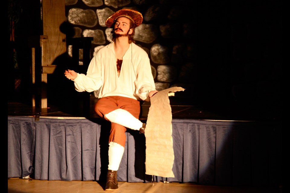 Bow Valley High School students perform in the virtual play Shakespeare in the Park. Photo submitted/For Great West Media