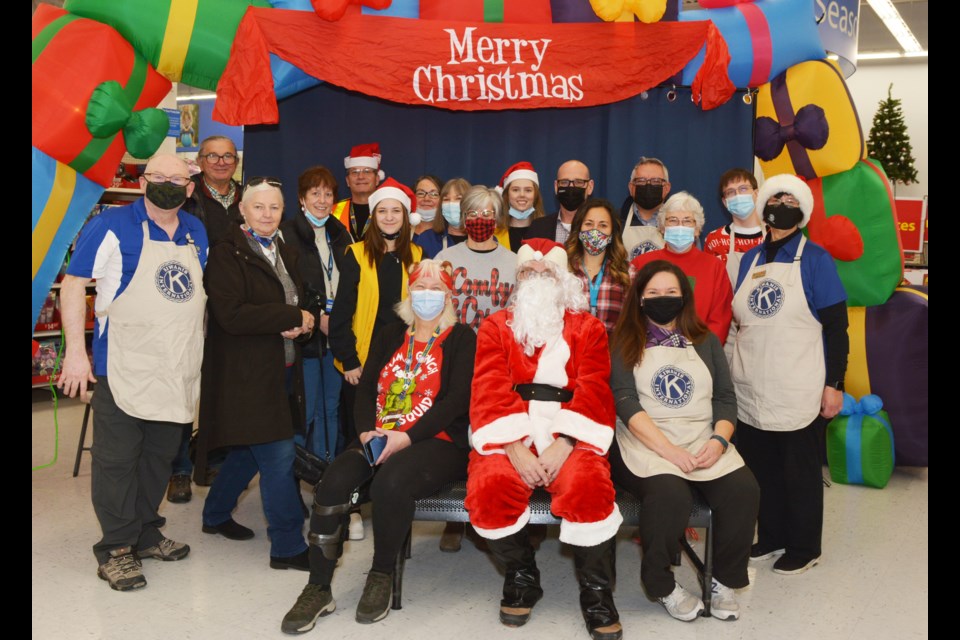 The fourth annual Cochrane Kiwanis Christmas for Kids event was held at Walmart on Dec. 12. Nearly 150 children were able to select a gift ahead of the holidays. 