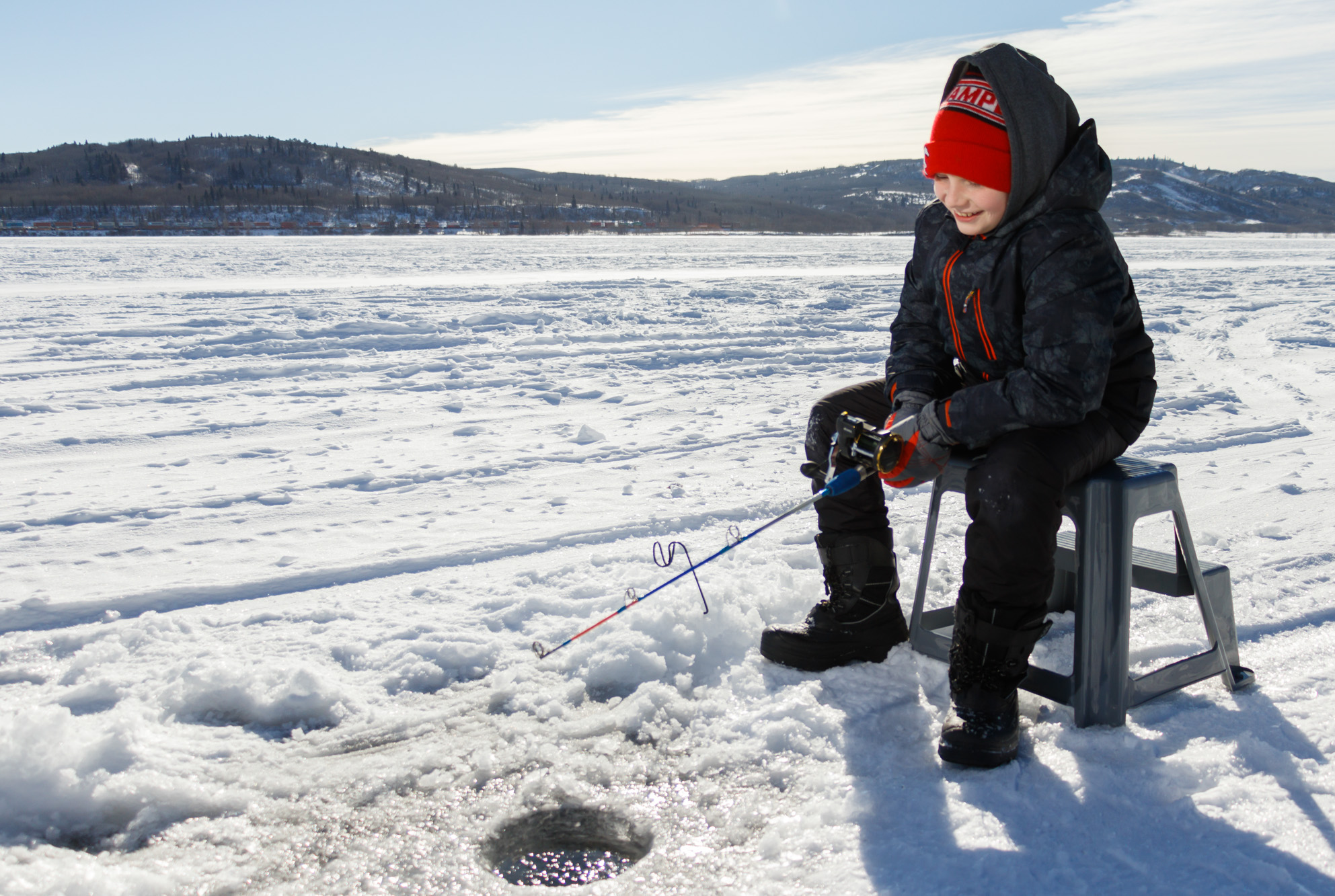 City of Chestermere launches ice fishing hut pilot program 