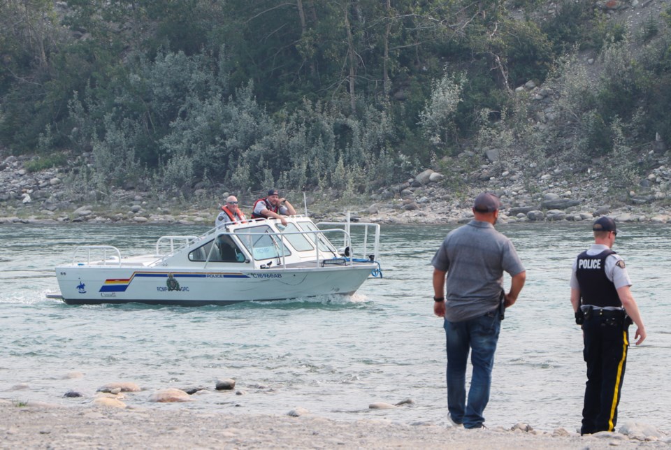 20210729 Body recovered from Bow River JL 0011