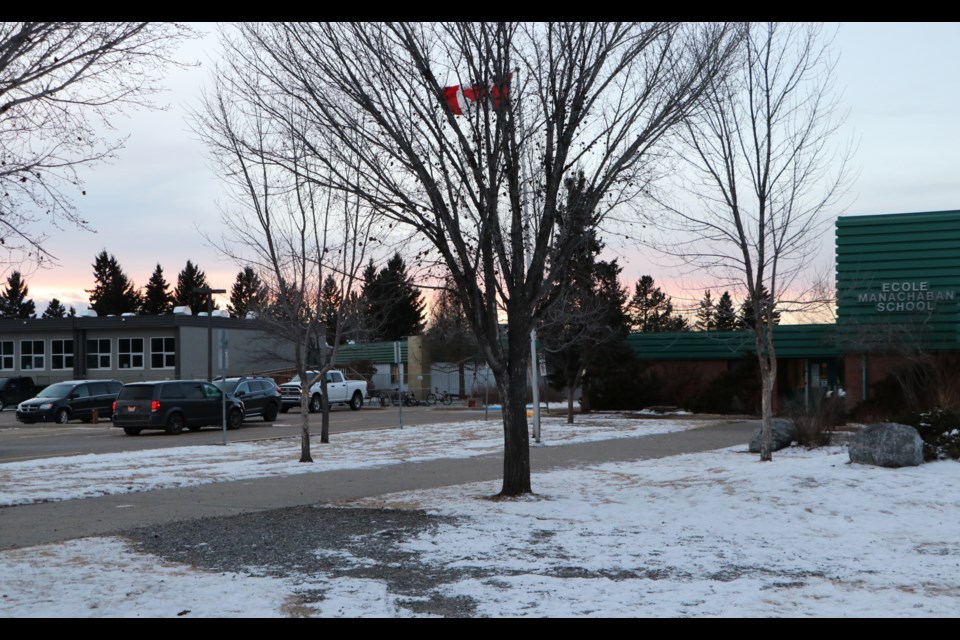 No new modular classrooms have been requested for Manachaban Middle School, which was approved to receive five modulars for the current school year, including a washroom facility. (Jessica Lee/The Cochrane Eagle)