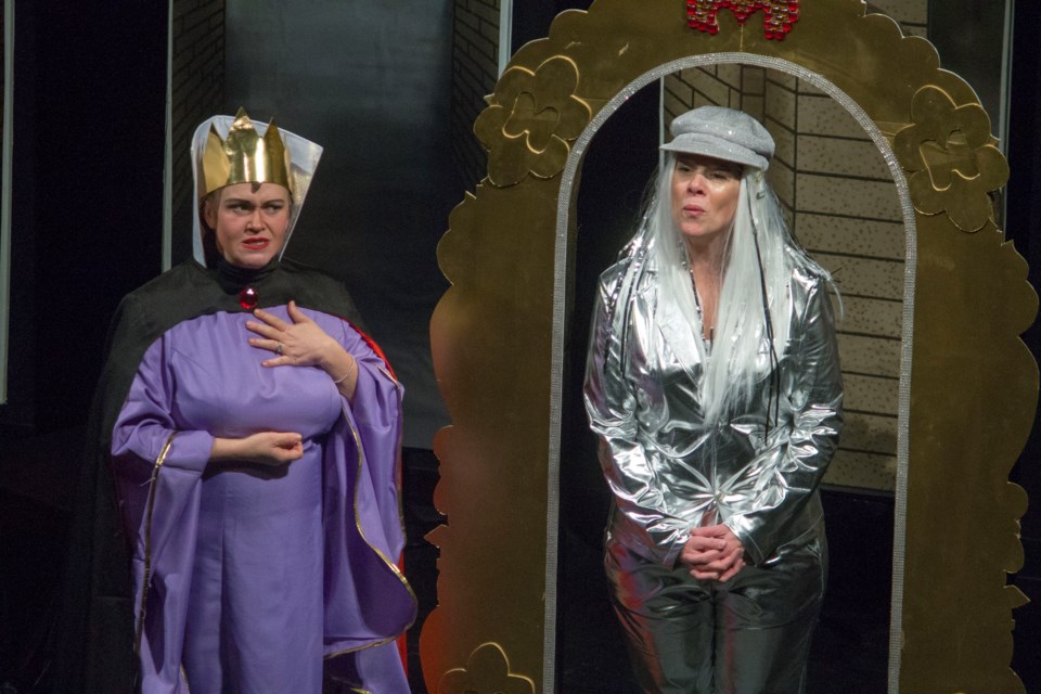 Take a Bow Theatre Society performed One Bad Apple: The Queen, Snow White and the Evil Red Delicious, at the Cochrane RancheHouse on Dec. 3,