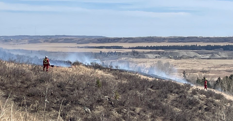 Cochrane grass fire