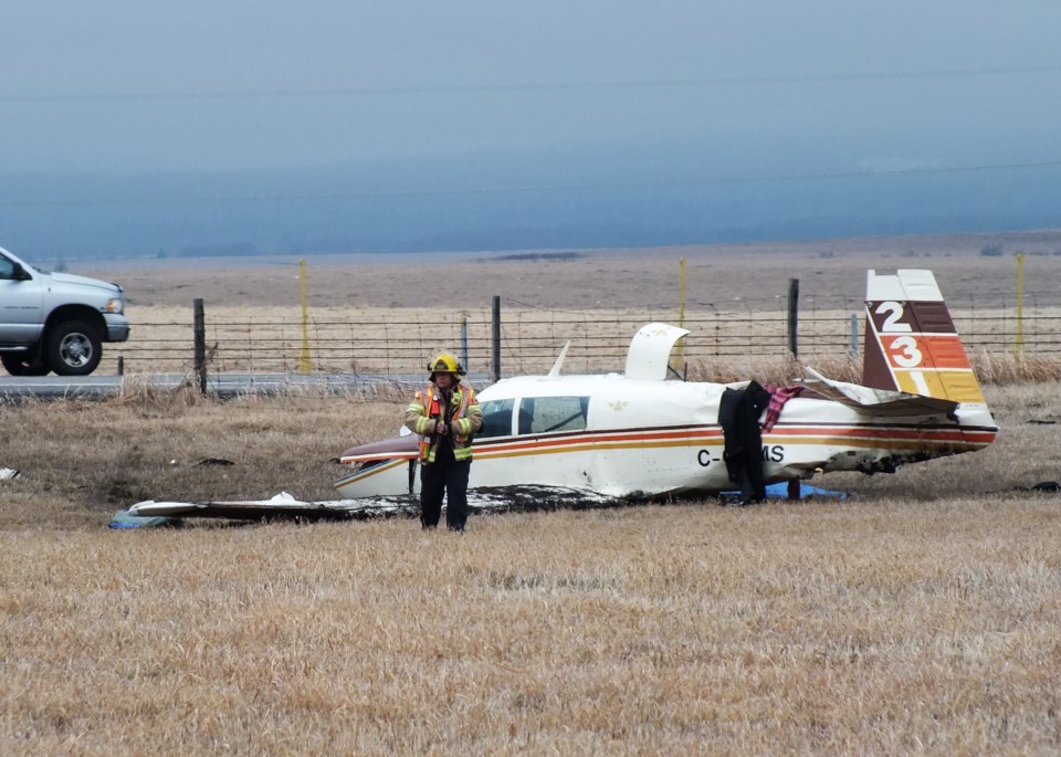 20220422 Springbank plane crash fatality 2 HM