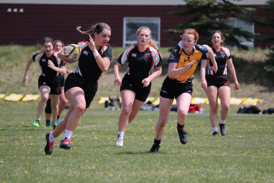 20220528 Bow Valley Grizzlies v Foothills Lions rugby 1 JL