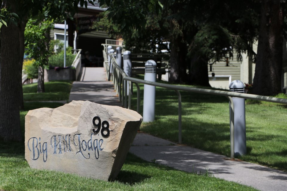 Big Hill Lodge was originally constructed in 1977, it currently accommodates 75 seniors. (Jessica Lee/Cochrane Eagle)