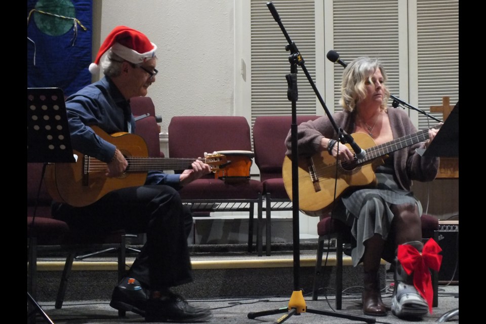 Martin and Friends performed a variety of Christmas favourites at St. Andrew's United Church Dec. 3