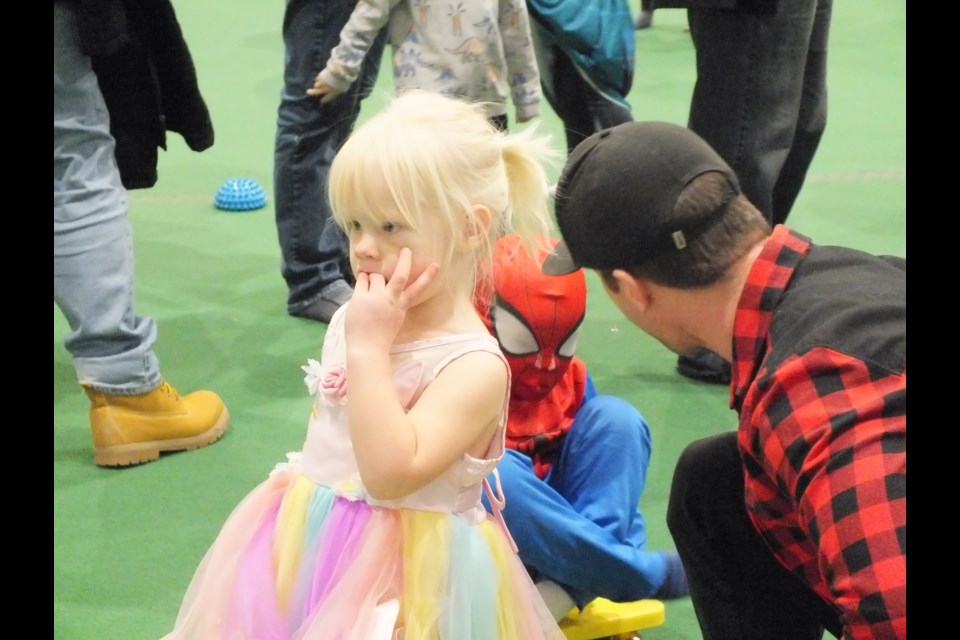Cochranites rang in the New Year with a family-friendly celebration at Spray Lake Sawmills Family Sports Centre on Dec. 31.