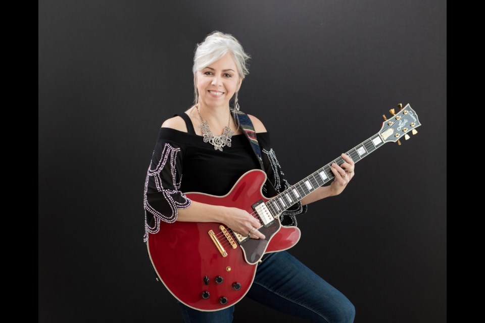 Cochrane's very own Sharon Marie White charted at number four in the Canadian Online Radio Christmas rankings. White is now looking forward to the Feb. 4 release of her new single, 'Help Me Fly.' (Photo Submitted)