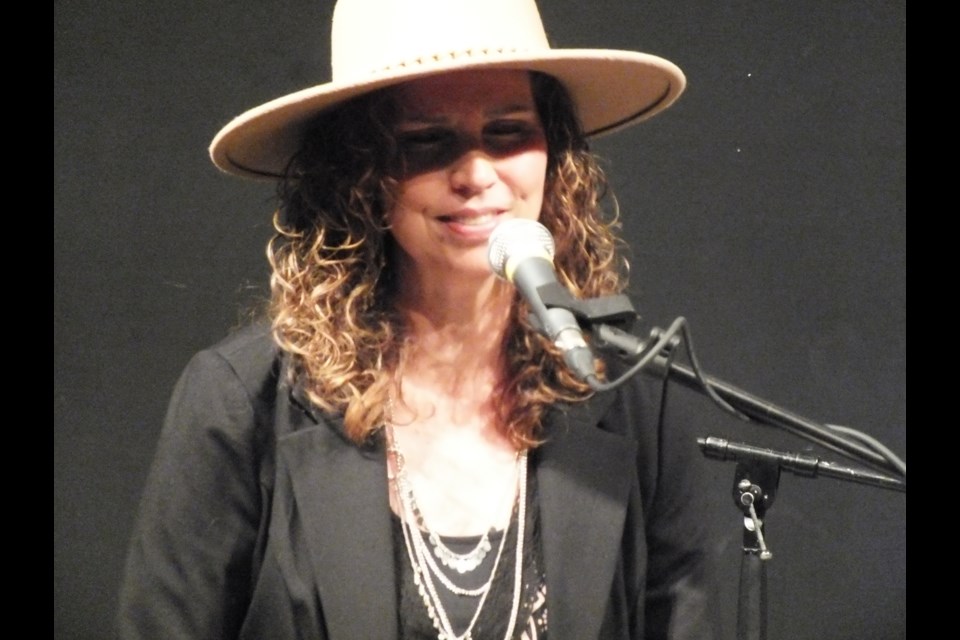 Lana Floen performed with the Travelling Mabels at the RancheHouse last Saturday.