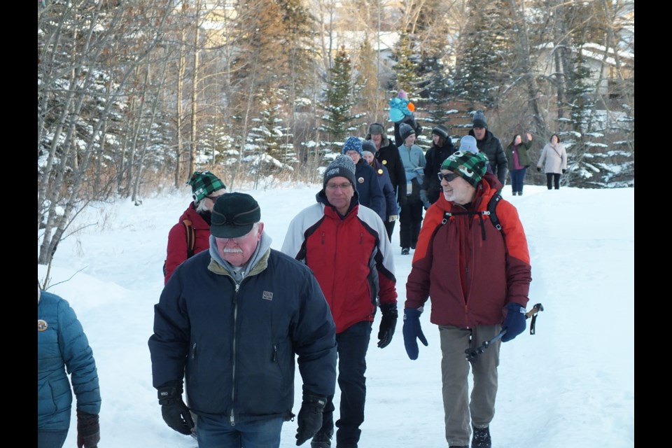 209 walkers raised over $57,000 in Cochrane, well over last year’s mark of $42,000.