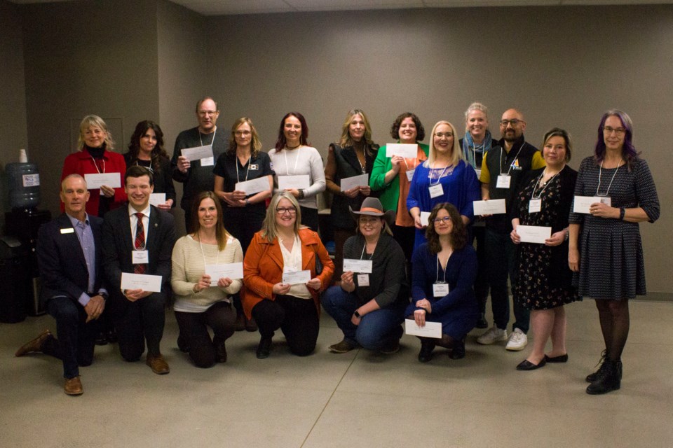 Grant recipients from the Ramada Cochrane Foundation Awards Ceremony on Mar. 14, at the SLS Centre.