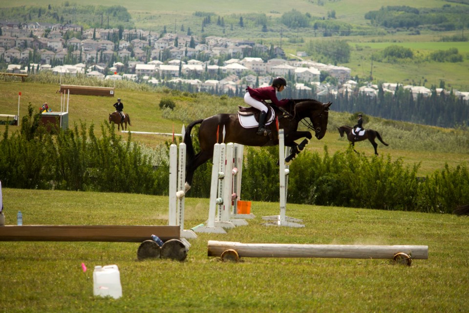 Equestrians saddled up for the Cochrane Horse Trials at the Cochrane Ag Society on June 24 and 25.