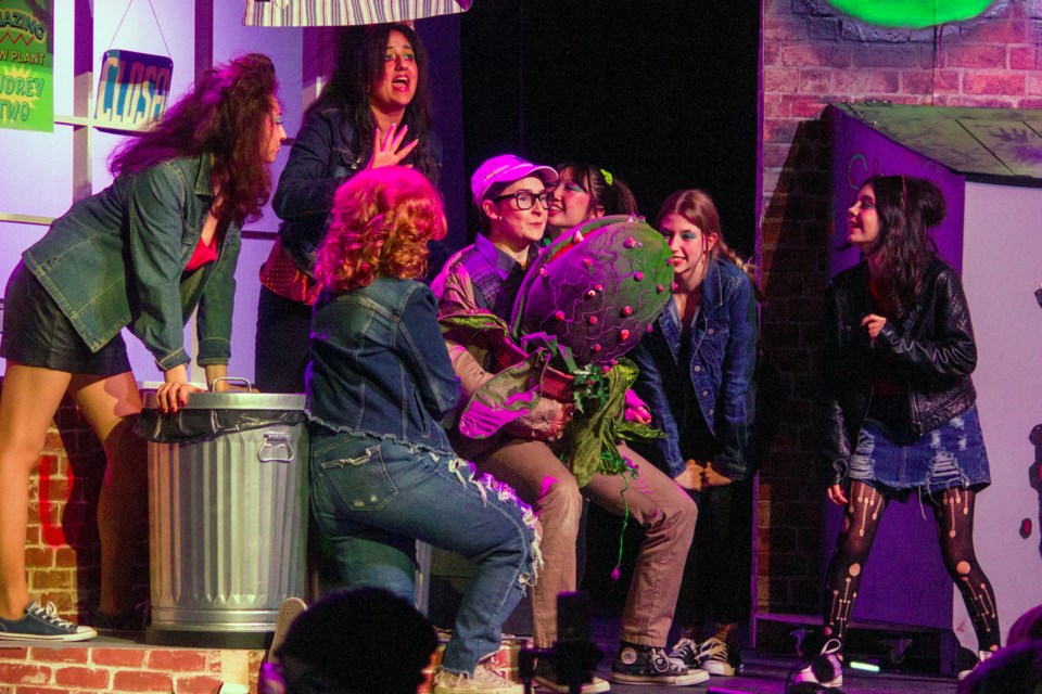 Cochrane High Performance Arts delivered an electric sci-fi horror experience with their rendition of Little Shop of Horrors from Feb. 7 to 10 at Cochrane High School.